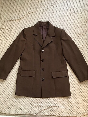 vintage kahverengi ceket