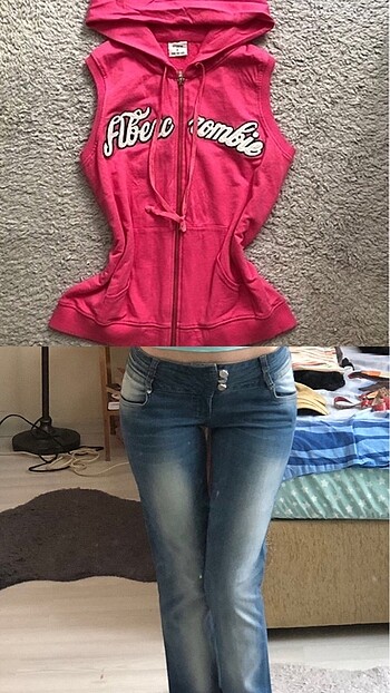 y2k pembe hırka ve pantolon