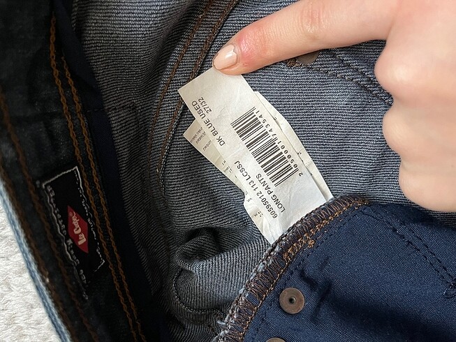 27 Beden lacivert Renk y2k vintage düşük bel kot pantolon