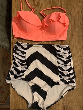 yüksek bel bikini
