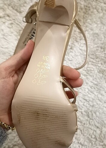 38 Beden Topuklu Ayakkabı 