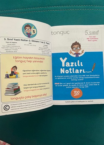 Beden Tonguç 5. Sınıf 2. Dönem Yazılı Notları