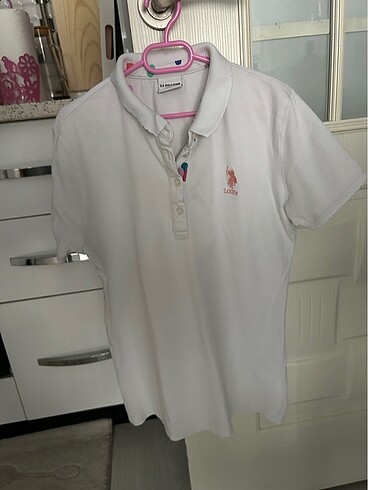 U.S. Polo 10 11 yaş Polo yaka tişört - Görsel 2