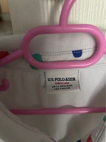 U.S. Polo 10 11 yaş Polo yaka tişört - Görsel 3