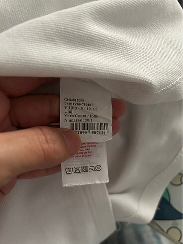 U.S. Polo 10 11 yaş Polo yaka tişört - Görsel 6