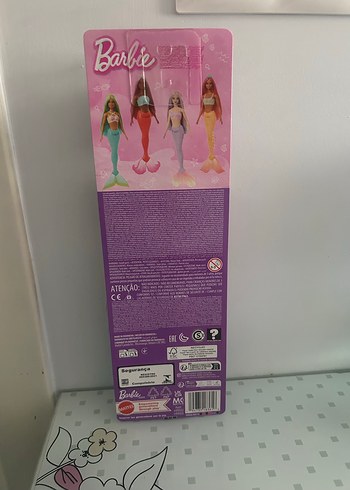 Beden Renk Barbie deniz kızı bebek