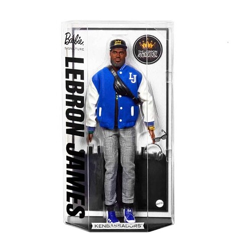 Barbie sıgnature lebron james bebek