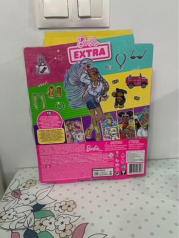 Beden Renk Barbie extra bebek