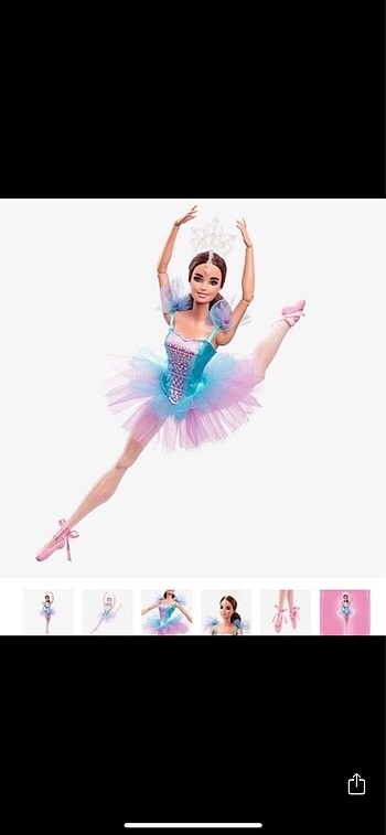 Barbie sıgnature ballet wishes bebek