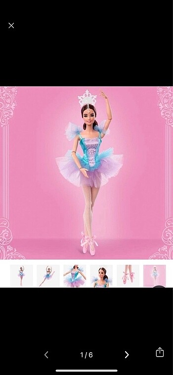 Barbie Barbie sıgnature ballet wishes bebek