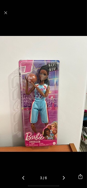  Beden Barbie eklemli basketbolcu bebek