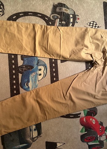 8 Yaş Beden camel Renk U.S. Polo 8 9 yaş okul pantolonu
