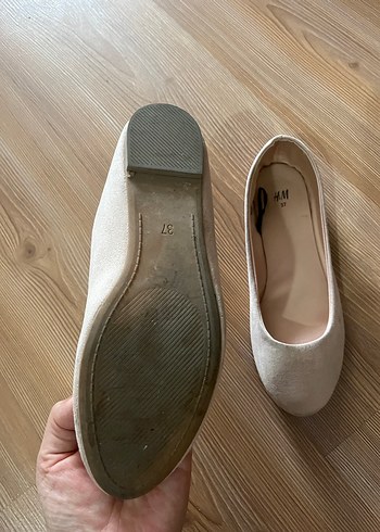 Bej Kız Çocuk Babet Ayakkabı - Görsel 3