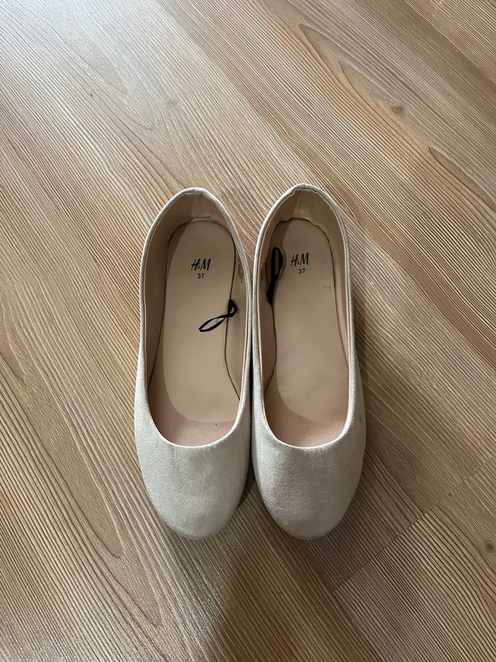 Bej Kız Çocuk Babet Ayakkabı - Görsel 2