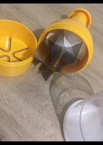 Sarı Plastik Mutfak Doğrayıcı - Görsel 2