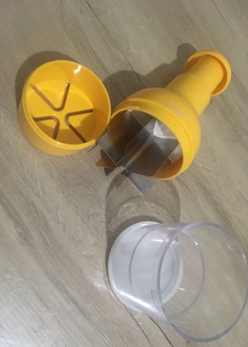 Sarı Plastik Mutfak Doğrayıcı - Görsel 3