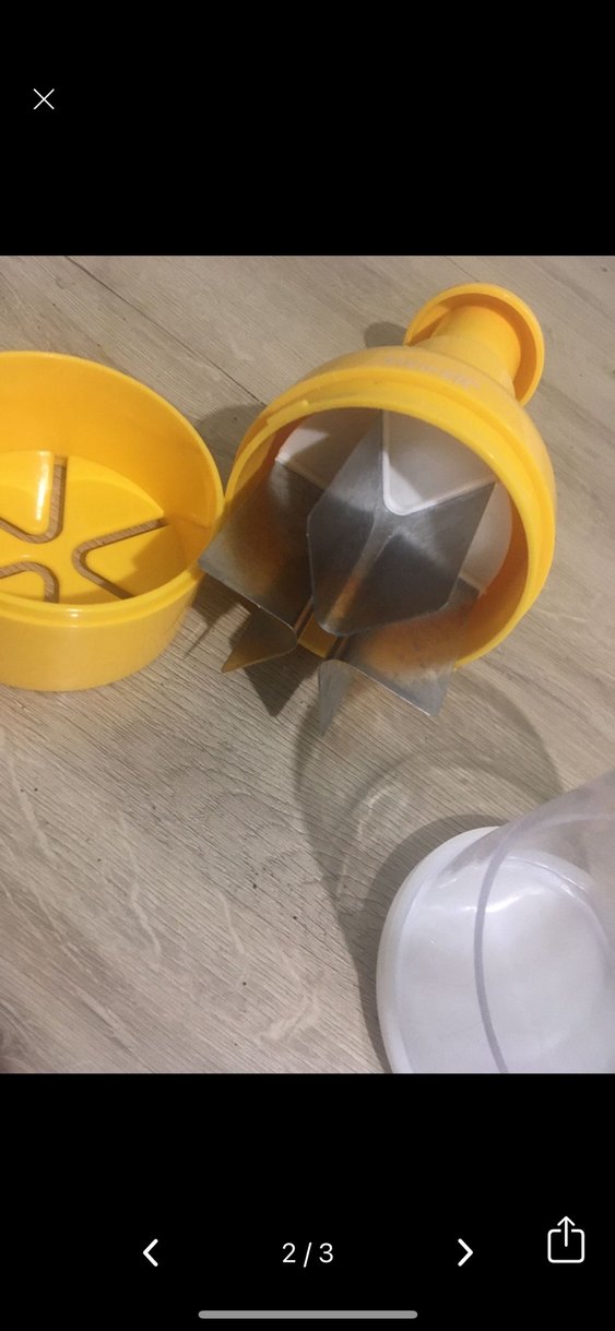 Sarı Plastik Mutfak Doğrayıcı - Görsel 2