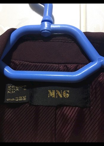 Bordo Düğmeli Kadın Blazer Ceket - Görsel 2