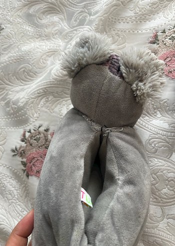 Erkek Çocuk Gri Kürklü Ev Terliği - Görsel 4