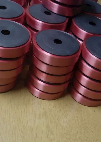 Rabant 2cm x50m  Kırmızı Rafyal

toptan alarsa 50 tl olur 64 ade - Görsel 3