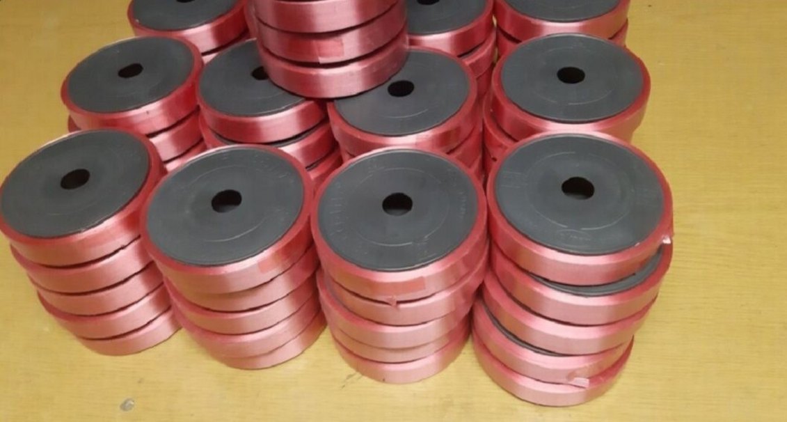 Rabant 2cm x50m  Kırmızı Rafyal

toptan alarsa 50 tl olur 64 ade - Görsel 2