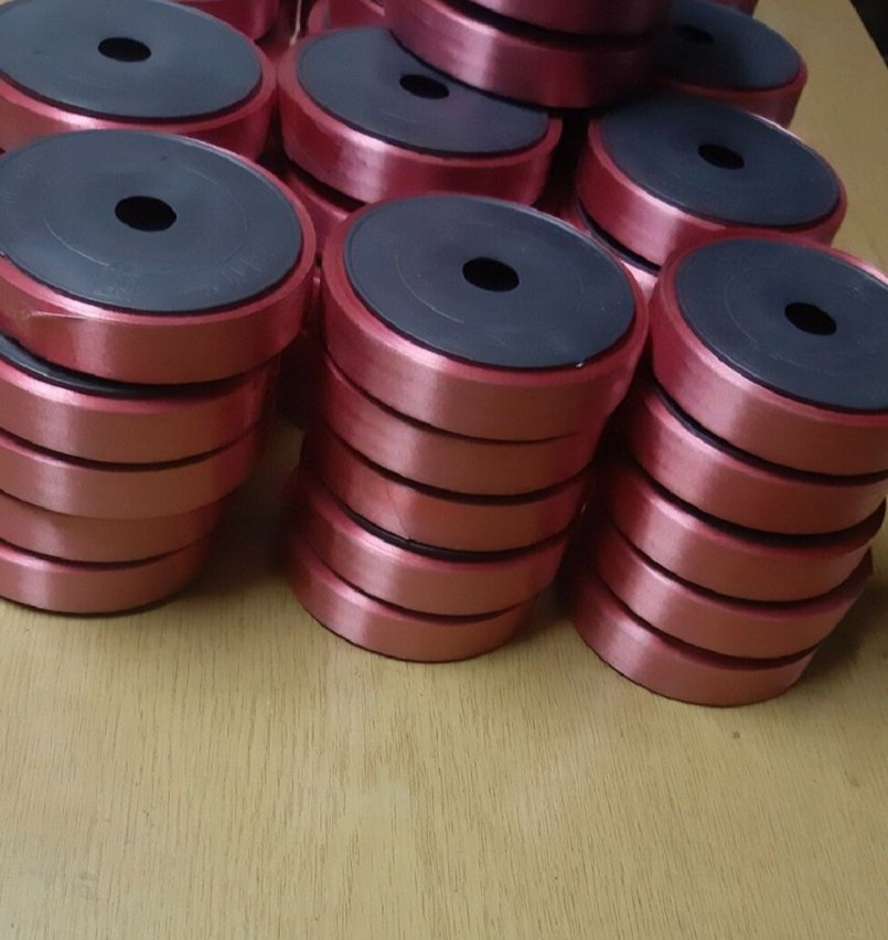 Rabant 2cm x50m  Kırmızı Rafyal

toptan alarsa 50 tl olur 64 ade - Görsel 3