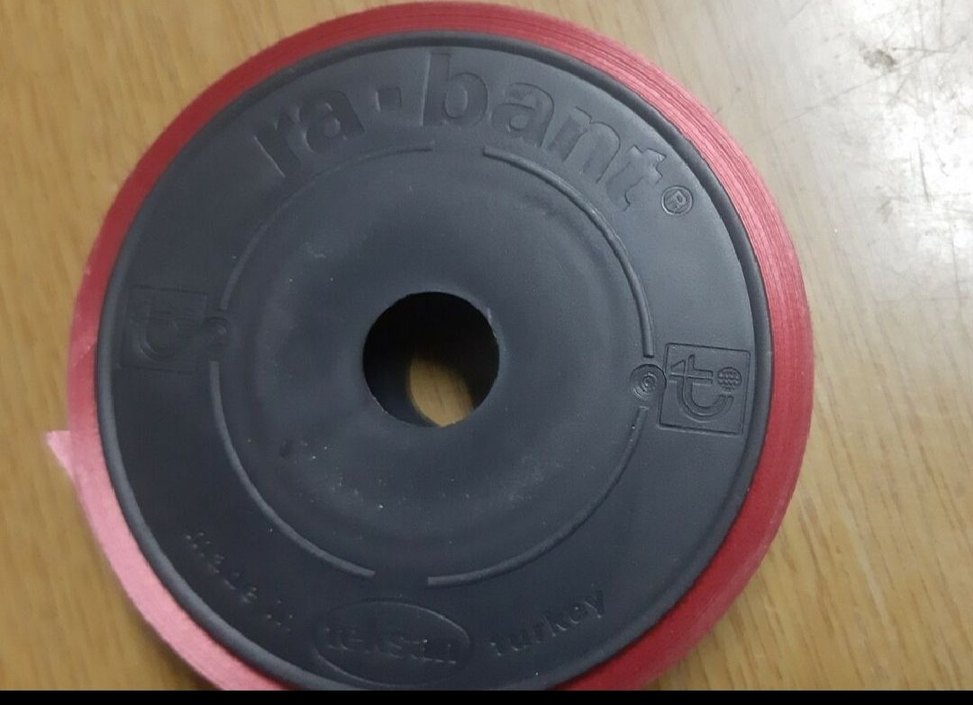 Rabant 2cm x50m  Kırmızı Rafyal

toptan alarsa 50 tl olur 64 ade - Görsel 5