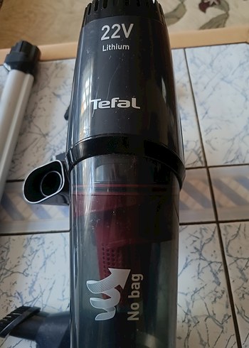 Siyah Kablosuz tefal jarzlı Dikey Elektrikli Süpürge - Görsel 7