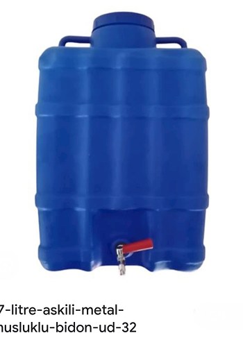 17 Litre Metal Musluklu Bidon