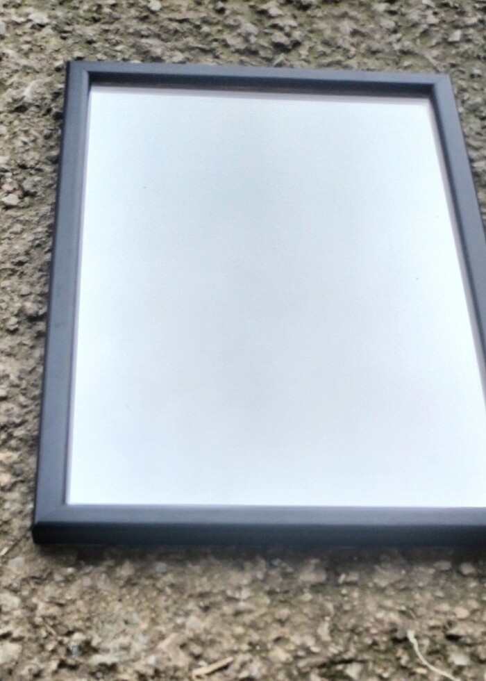 Duvar aynası çerçevesi siyah - Görsel 3