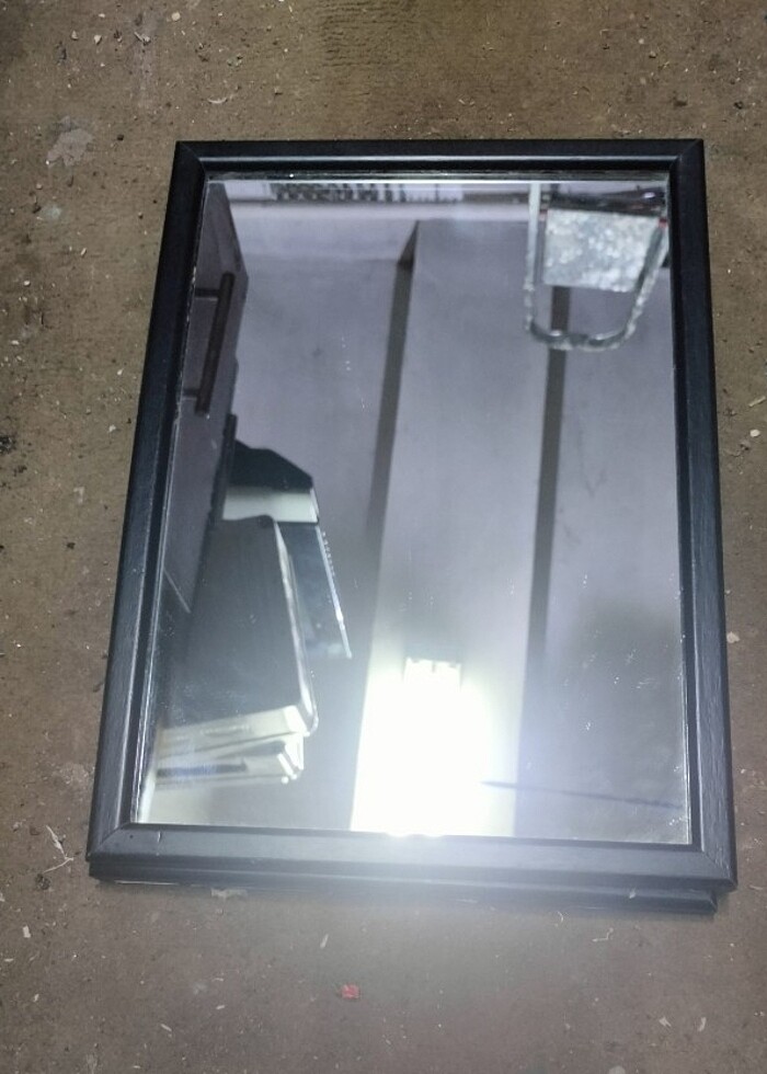 Duvar aynası çerçevesi siyah - Görsel 5