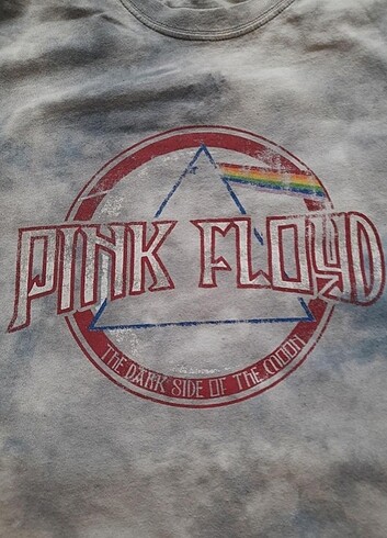 Pull and Bear pink floyd tisort