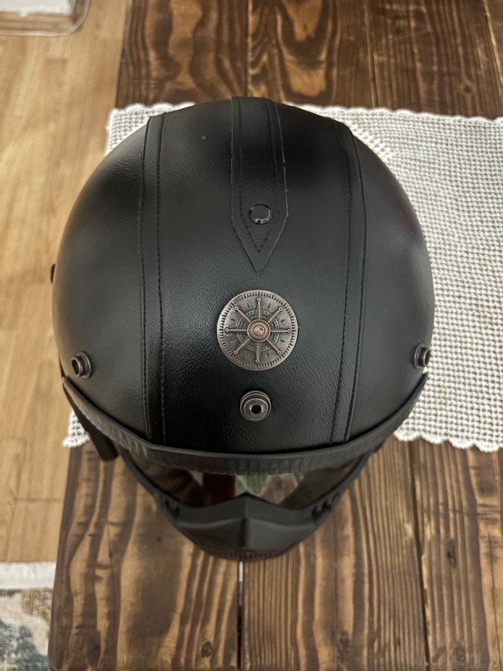 Harley Retro Kask - Görsel 2