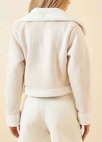 Zara Zara Peluş Kürklü Ceket