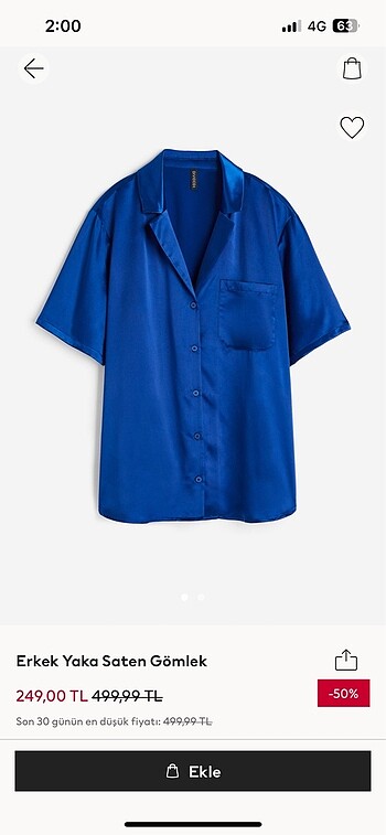 H&M HM Gömlek