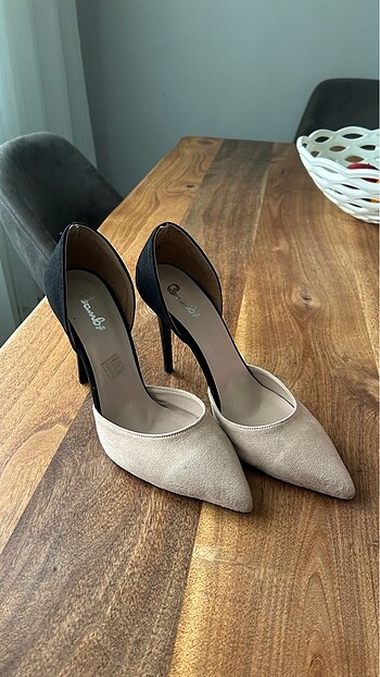 40 Beden Bambi Süet Stiletto