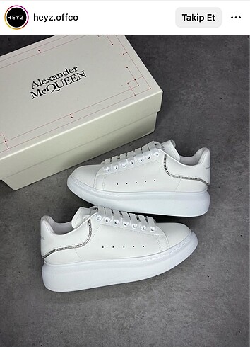 Beyaz Deri Sneaker