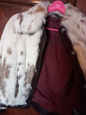 Antika hakiki tavşan kürk - Görsel 3