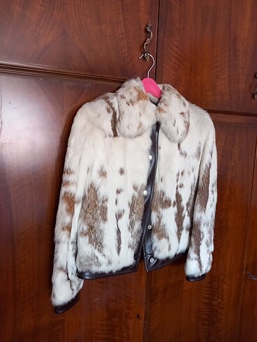 Antika hakiki tavşan kürk - Görsel 4