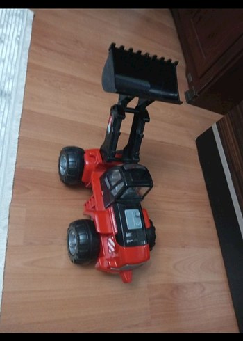 Beden Renk Kırmızı Oyuncak Kepçe Araba