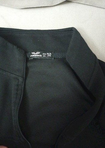 Erkek Siyah Fermuarlı Yüksek Yakalı Sweatshirt - Görsel 3