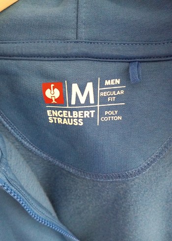 Mavi Fermuarlı Sweatshirt - Görsel 3