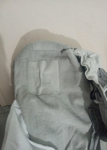 Gri  Rahat Kesim Çocuk Kot Pantolon - Görsel 6