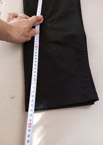 Kadın Siyah Skinny Denim Pantolon - Görsel 4