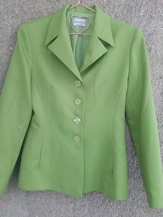 Fıstık Yeşili İtalyan Ceket