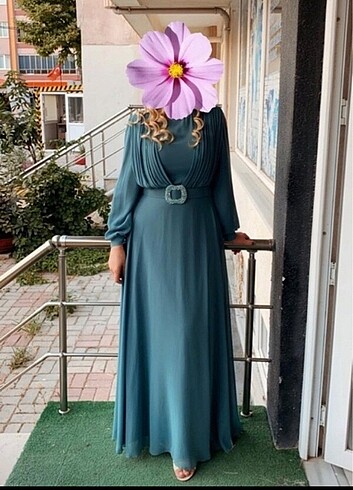 Tesettür abiye elbise