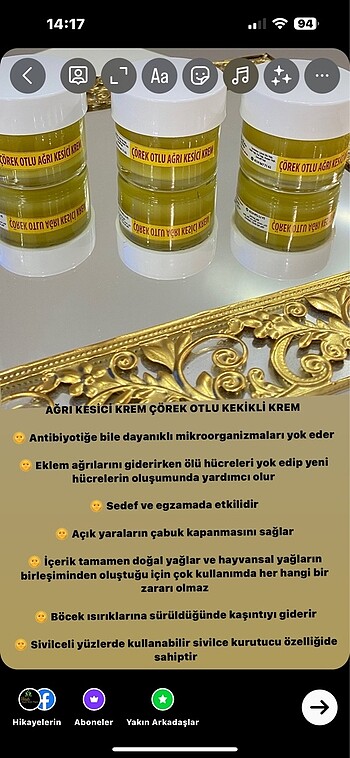 Ağrı kesici krem