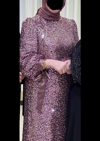 Pul payet abiye - Görsel 3