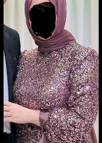 Pul payet abiye - Görsel 4