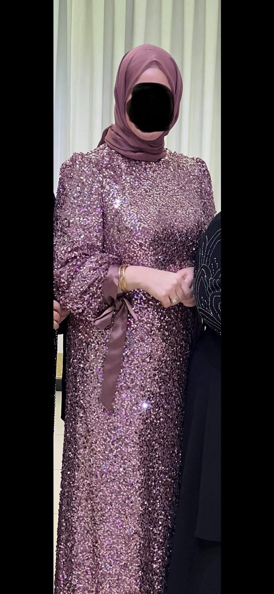 Pul payet abiye - Görsel 3